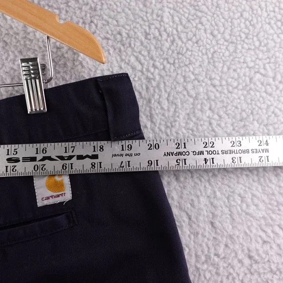 Carhartt Work In Progress Master Pant Navy Blue Size 36 x 32 Workwear‎ Utility